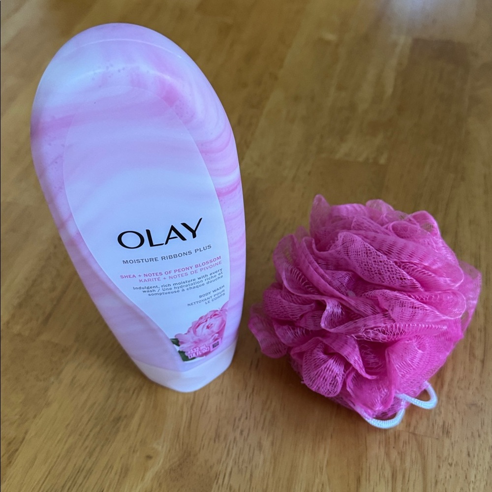 NEW Olay Moisture Ribbons Plus Body Wash Collection Shea plus Peony Blossom +